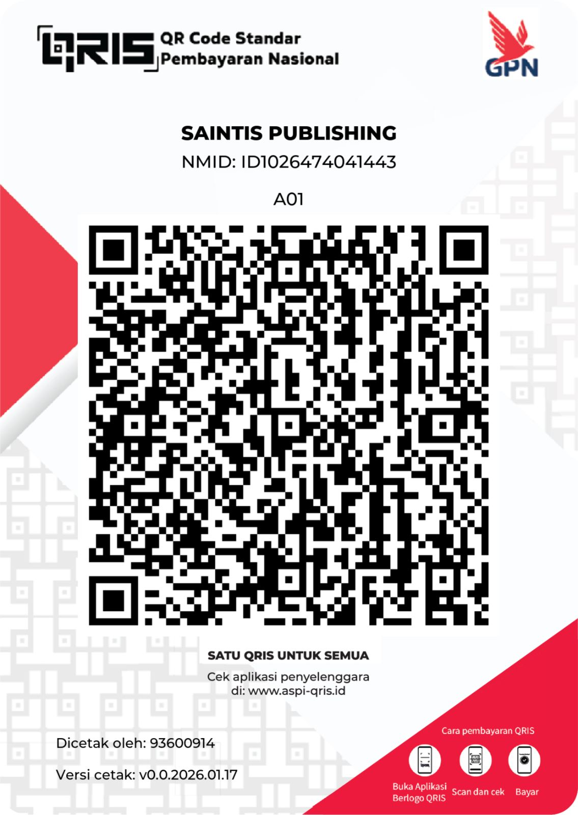 QRIS SAINTIS PUBLISHING
